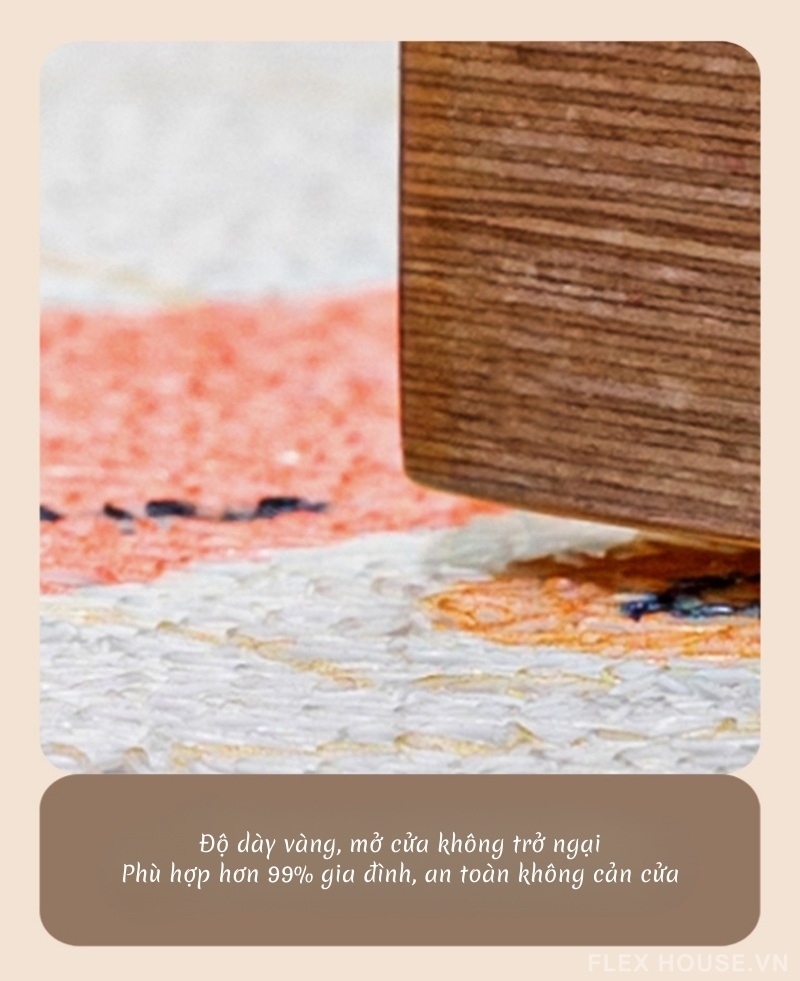 Thảm ban công phong cách Zen màu cát thiền tĩnh YY1529 4 Thảm ban công phong cách Zen màu cát thiền tĩnh YY1529