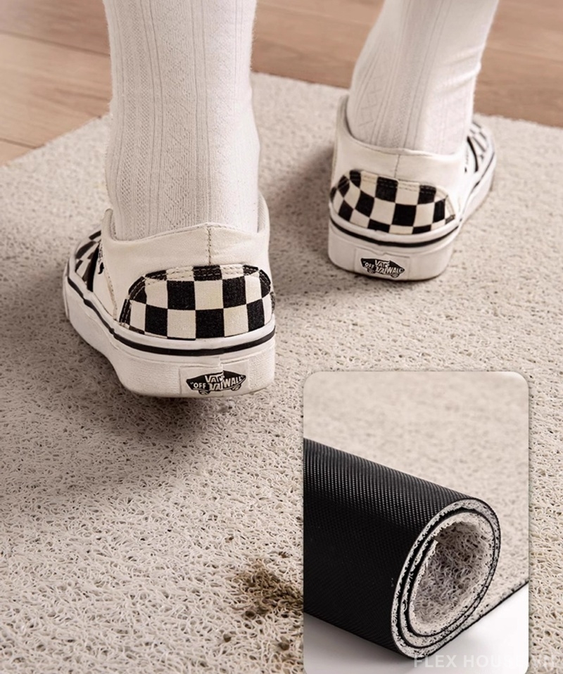 Thảm cửa ra vào phong cách Pháp họa tiết Plaid SH0280 5 Thảm cửa ra vào phong cách Pháp họa tiết Plaid SH0280