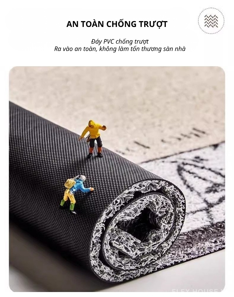 Thảm ban công chống trượt Little Bear Paradise SH7868 4 Thảm ban công chống trượt Little Bear Paradise SH7868