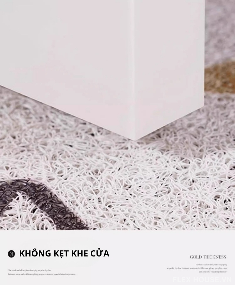 Thảm cửa ra vào sợi nhựa chống bẩn Groovy Flower SH5920 6 Thảm cửa ra vào sợi nhựa chống bẩn Groovy Flower SH5920