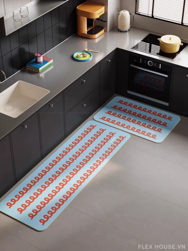 Thảm da nhân tạo chống nước Blues Dopamine CR0578 7 Thảm da nhân tạo chống nước Blues Dopamine CR0578