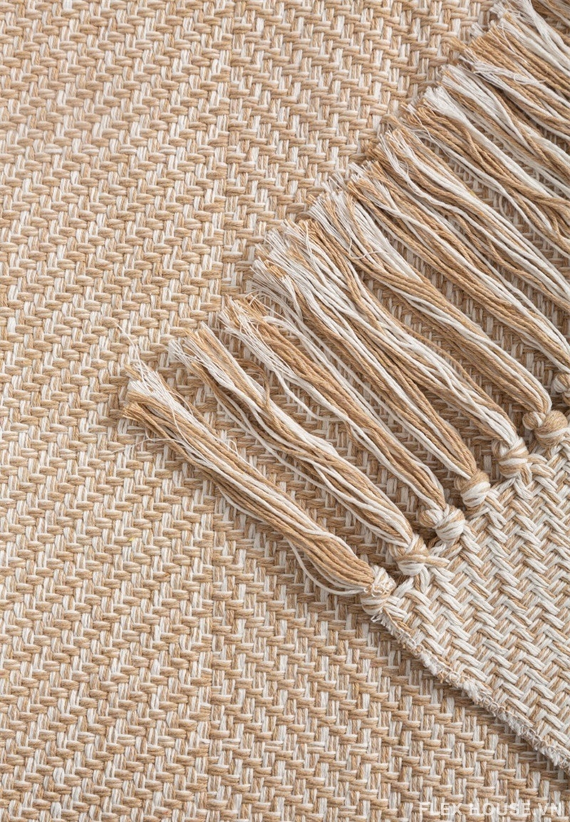 Thảm dệt jacquard tua rua kiểu tối giản hiện đại XF3660 3 Thảm dệt Jacquard XF3660