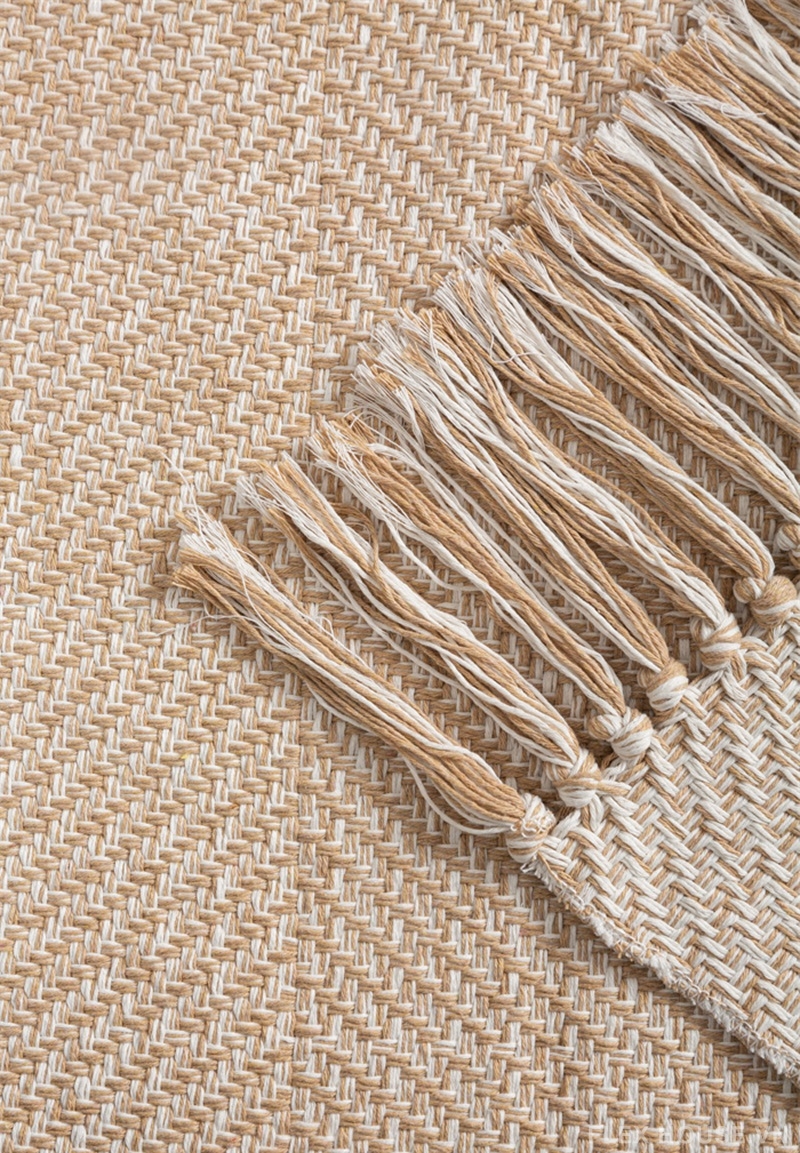 Thảm dệt jacquard tua rua kiểu tối giản hiện đại XF3660 3 Thảm dệt jacquard tua rua kiểu tối giản hiện đại XF3660