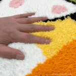 Thảm dệt máy trải cửa ra vào nhà tắm thấm hút JT1527