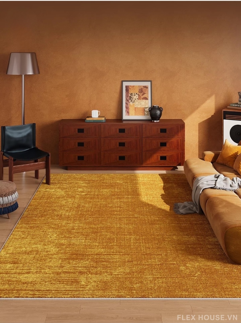 Thảm len trải sàn cách âm chống trơn trượt Vintage HY0868 8 Thảm len trải sàn cách âm chống trơn trượt Vintage HY0868.01