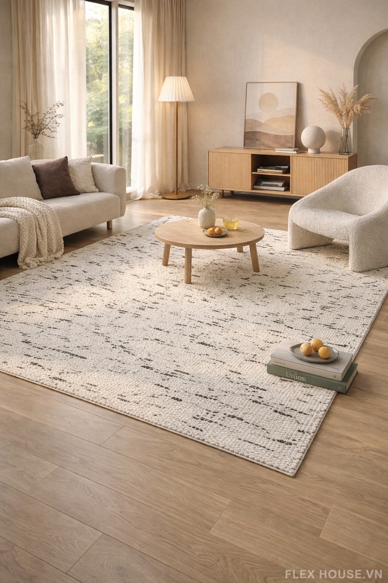 Thảm lót bàn trà ghế bành Montmartre Muse-Plume SH0065 1 Thảm lót bàn trà ghế bành Montmartre Muse-Plume SH0065