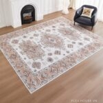 Thảm lót sàn thổ cẩm Mediterranean vintage JX5862