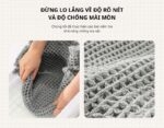 Thảm nhà tắm bằng sợi tổng hợp dệt kiểu waffle JT2013