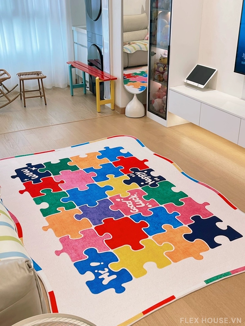 Thảm phòng khách Dopamine Colorful Mood HY3363 8 Thảm phòng khách Dopamine Colorful Mood HY3363