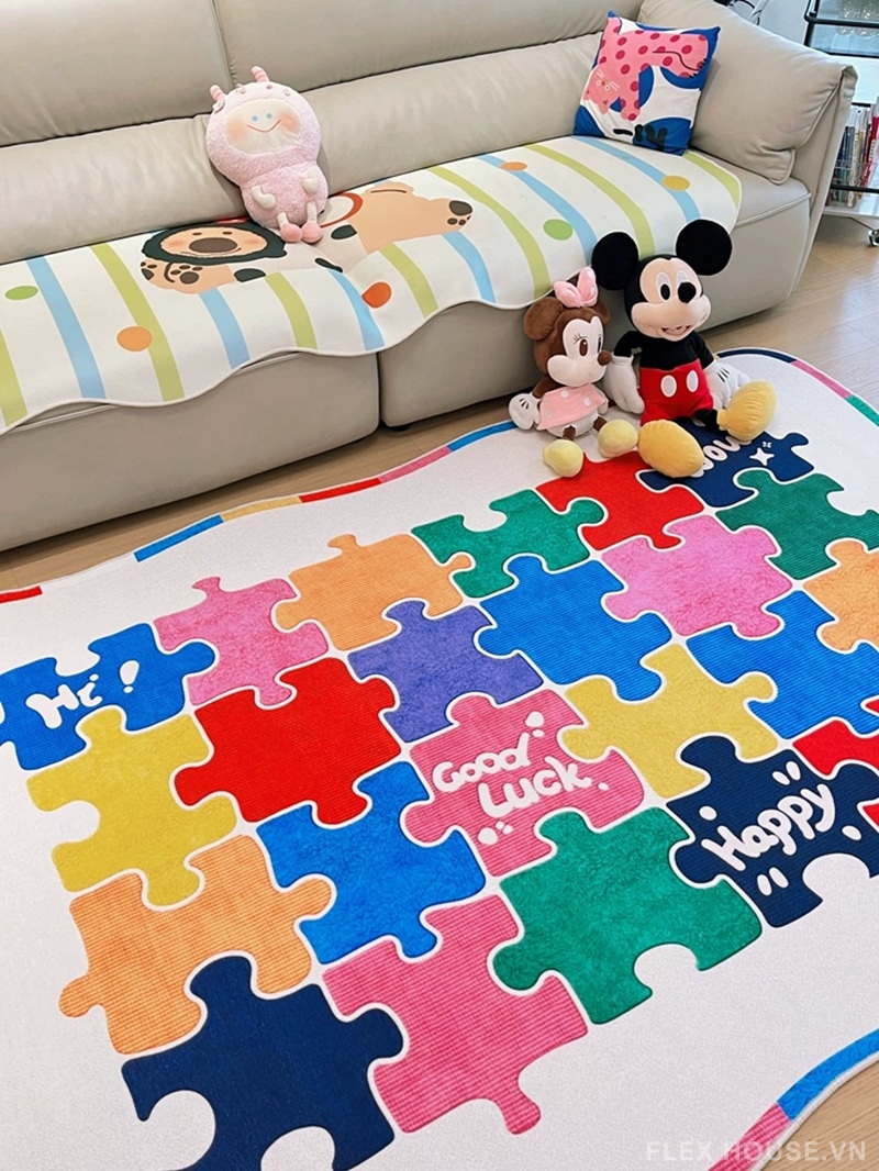 Thảm phòng khách Dopamine Colorful Mood HY3363 9 Thảm phòng khách Dopamine Colorful Mood HY3363
