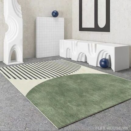 Thảm phòng khách Geometric Eclipse nghệ thuật YY8472