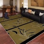 Thảm polyester dệt máy sắc Thanh Trà Viễn Đông HY3965