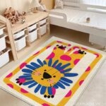 Thảm polyester lót sàn trường mẫu giáo dễ vệ sinh YY1598