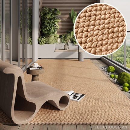 Thảm polypropylen dệt sợi sisal chất lượng cao SH5246.01