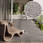 Thảm polypropylen dệt sợi sisal chất lượng cao SH5246.02