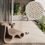 Thảm polypropylen dệt sợi sisal chất lượng cao SH5246.03