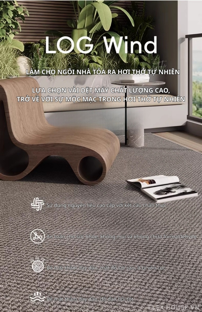 Thảm polypropylen dệt sợi sisal chất lượng cao SH5246 1 Thảm polypropylen dệt sợi sisal chất lượng cao SH5246