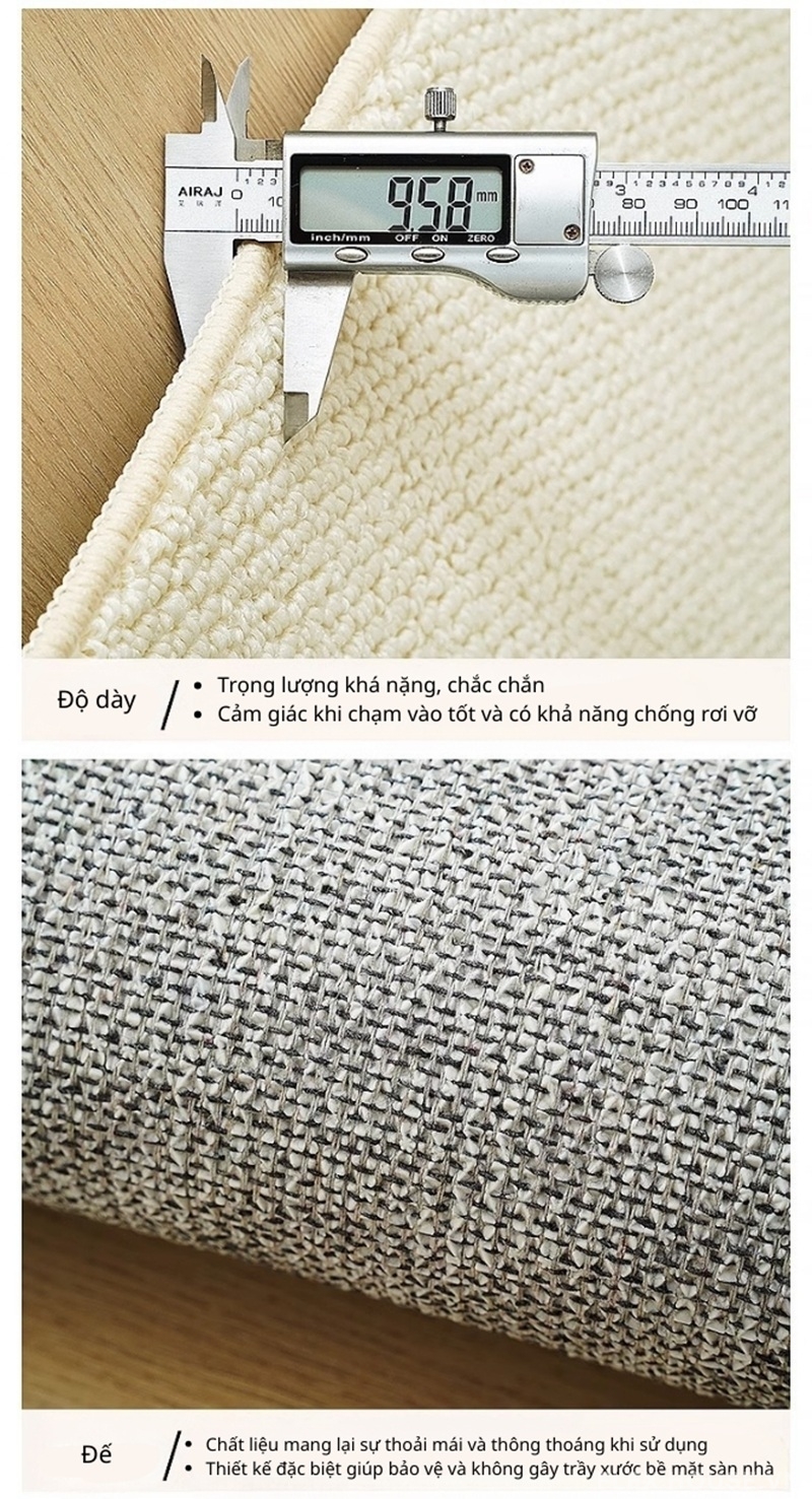 Thảm polypropylen dệt sợi sisal chất lượng cao SH5246 5 Thảm polypropylen dệt sợi sisal chất lượng cao SH5246