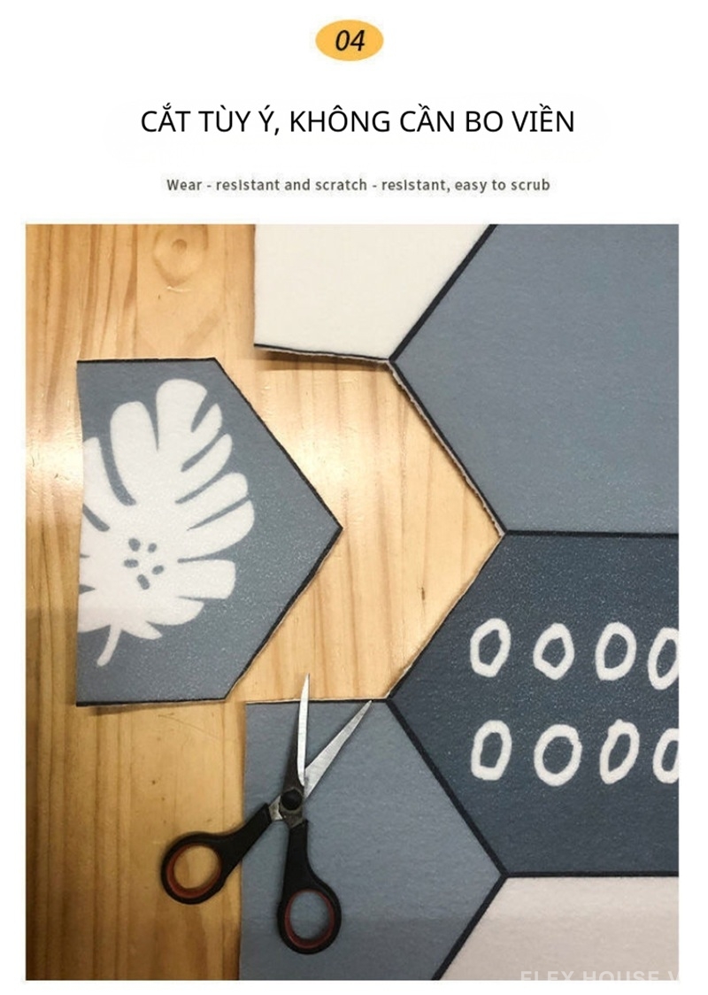 Thảm trải sofa ghế Noom phòng khách dễ lau chùi SH9201 4 Thảm trải sofa ghế Noom phòng khách dễ lau chùi SH9201 4