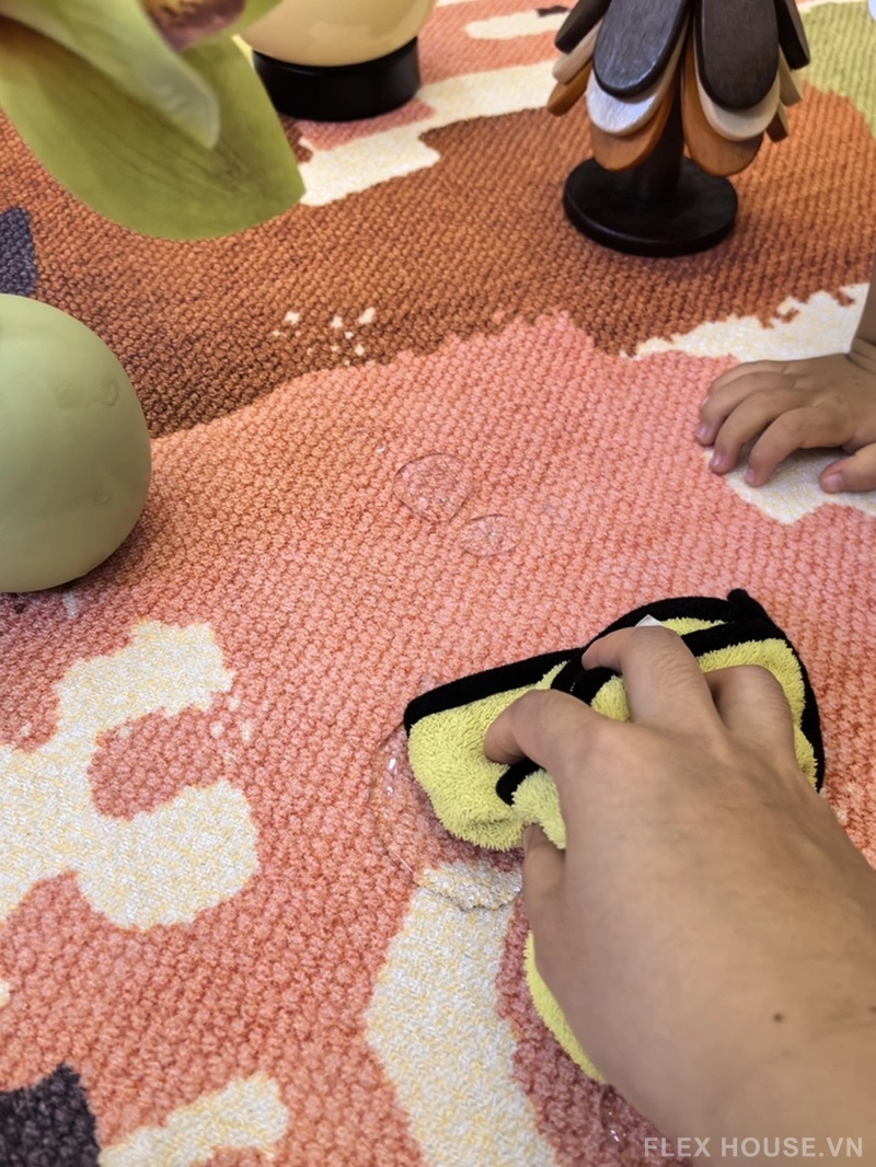 Thảm sofa phòng khách vũ điệu sắc màu Retro HY3361 2 Thảm sofa phòng khách vũ điệu sắc màu Retro HY3361