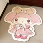 Thảm trải phòng ngủ bé gái thỏ My Melody êm ái SH8649.02