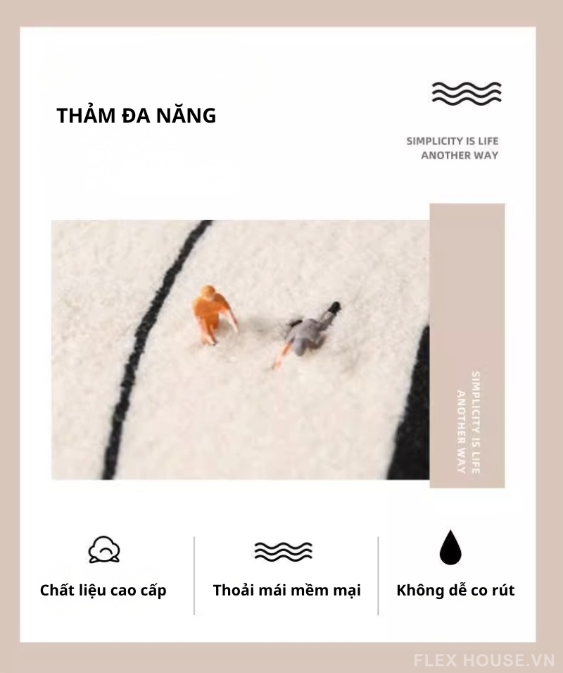 Thảm polyester dệt Cashmere hình Hello Kitty SH8651 2 Thảm polyester dệt Cashmere hình Hello Kitty SH8651