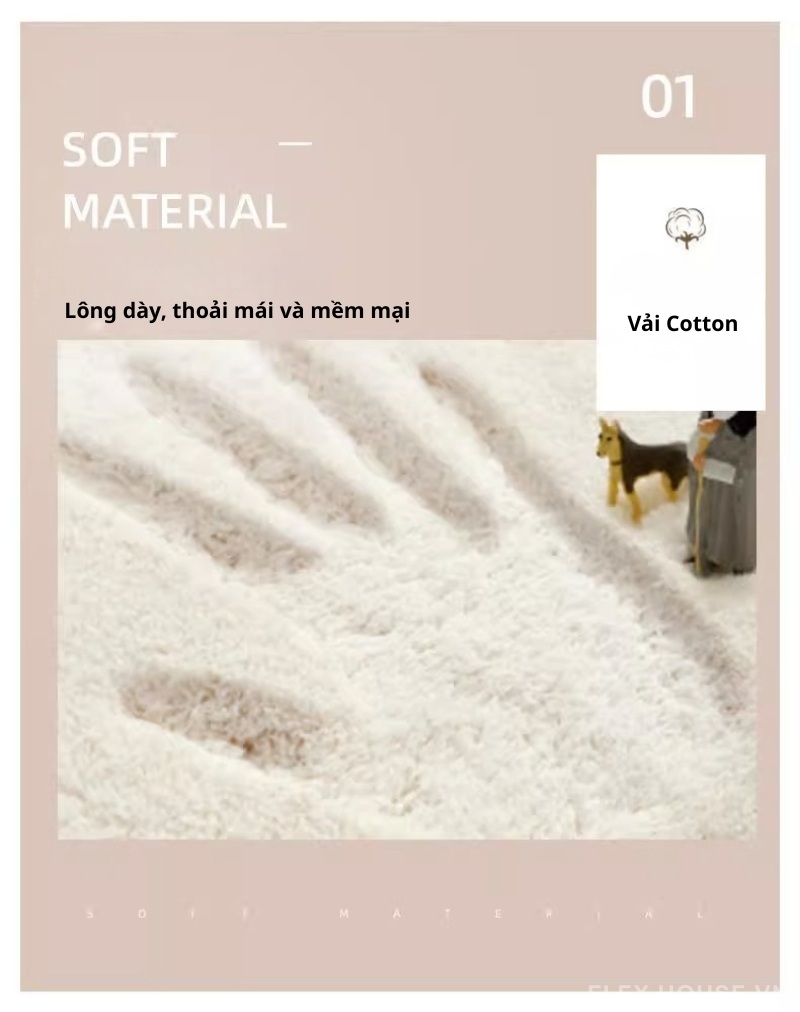 Thảm polyester dệt Cashmere hình Hello Kitty SH8651 3 Thảm polyester dệt Cashmere hình Hello Kitty SH8651