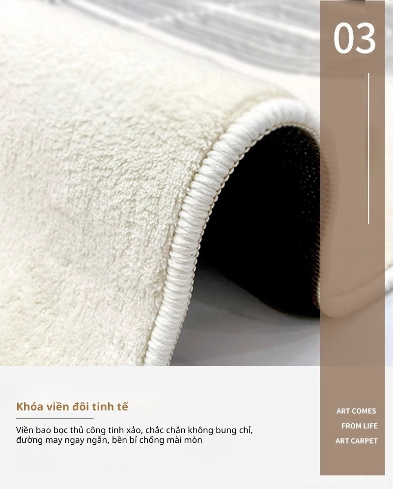 Thảm trải sofa studio Graphic Grid Line Art SH5711 5 Thảm trải sofa studio Graphic Grid Line Art SH5711