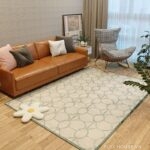Thảm trải sàn đế chống trượt Infinite Clover YY8470