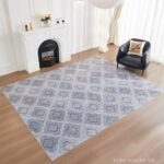 Thảm trải sàn hoa văn Moroccan cổ điển JX5859