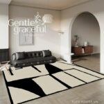Thảm trải sofa ghế đôn tiếp khách kiểu Paris cổ SH0064.01
