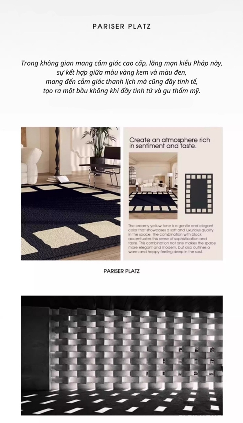 Thảm trải sofa ghế đôn tiếp khách kiểu Paris cổ SH0064 2 Thảm trải sofa ghế đôn tiếp khách kiểu Paris cổ SH0064