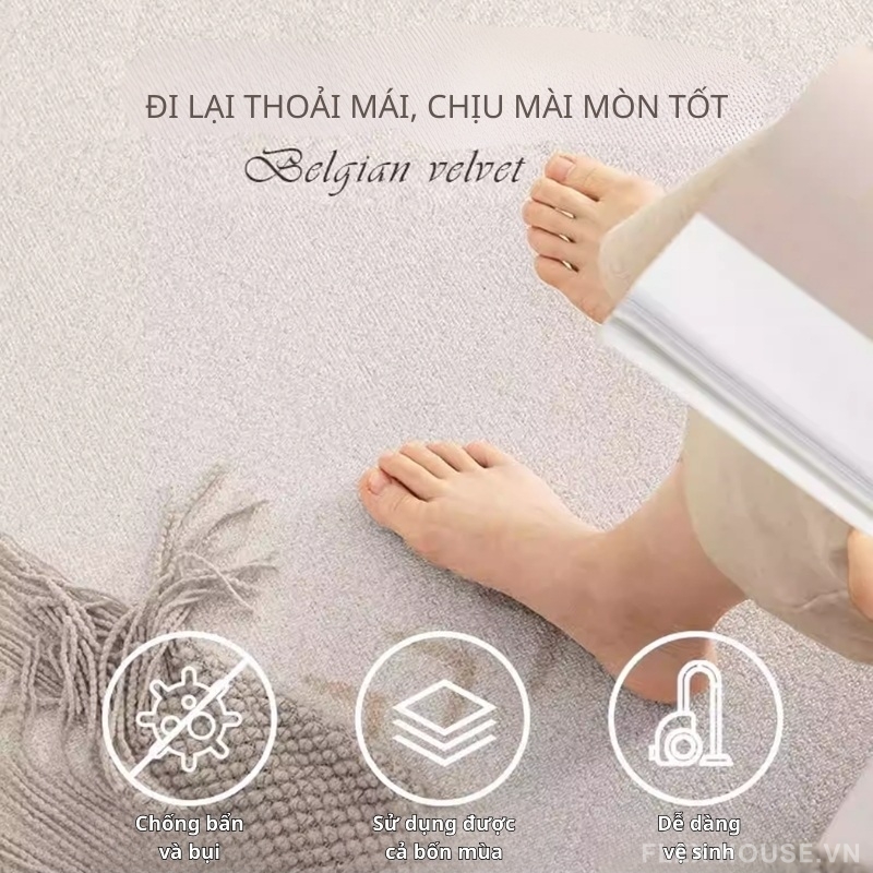 Thảm trải sofa ghế gỗ Nordic Minimal thuần khiết XF2411 3 Thảm trải sofa ghế gỗ Nordic Minimal thuần khiết XF2411