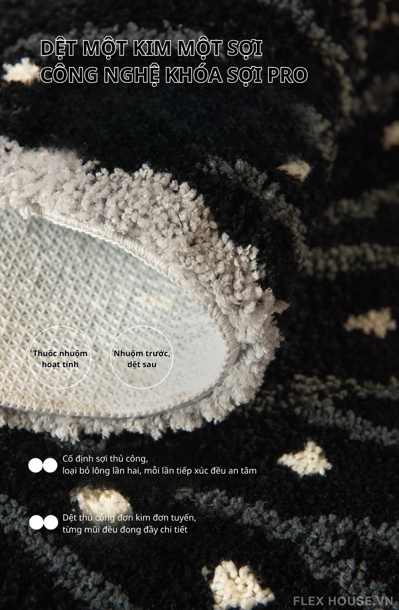 Thảm trang trí phòng khách hình lá cây Begonia QZ2320 4 Thảm trang trí phòng khách hình lá cây Begonia QZ2320