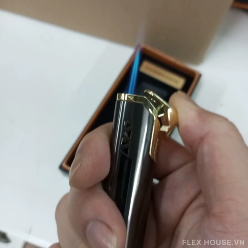 Bật lửa xì gà 1 tia hợp kim kẽm HNK2137 9 Bật lửa xì gà 1 tia hợp kim kẽm HNK2137 14