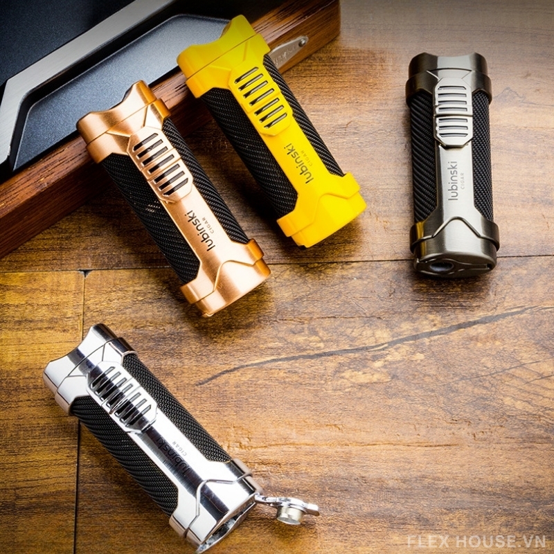 Bật lửa xì gà 1 tia hợp kim kẽm LBS5899 (3) Bật lửa xì gà 1 tia hợp kim kẽm LBS5899