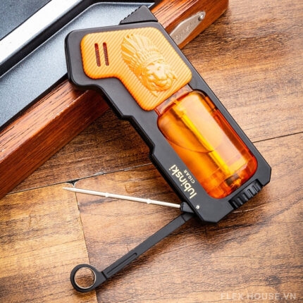 Bật lửa xì gà 2 tia tích hợp đục lỗ đa năng LBS1049