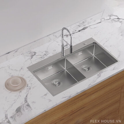 Chậu rửa chén Inox WS R10 HS25-SSN2S-8650 Hafele 567.94.024