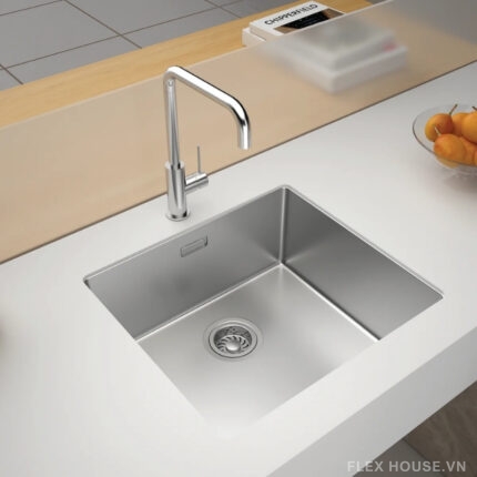 Chậu rửa inox 1 hố HS24-SSN1S-490 Hafele 567.24.417