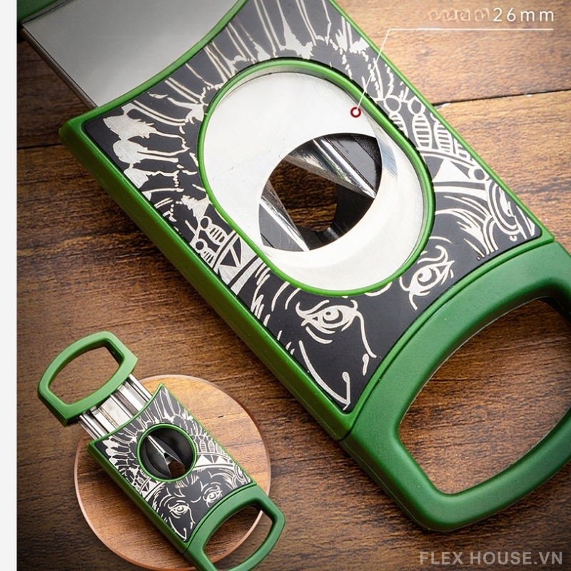 Dao cắt xì gà 2 lưỡi bằng thép không gỉ LBS5802 6 Dao cắt xì gà 2 lưỡi bằng thép không gỉ LBS5802 15