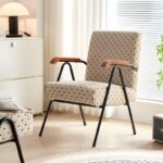 Ghế Armchair thư giãn bọc đệm Bắc Âu HM2629