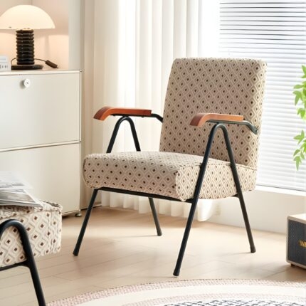 Ghế Armchair thư giãn bọc đệm Bắc Âu HM2629