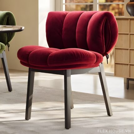 Ghế bàn trang điểm đệm nhung sang trọng MU6657