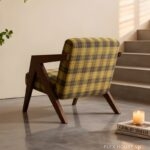 Ghế bành đọc sách khung gỗ cổ điển MU7396