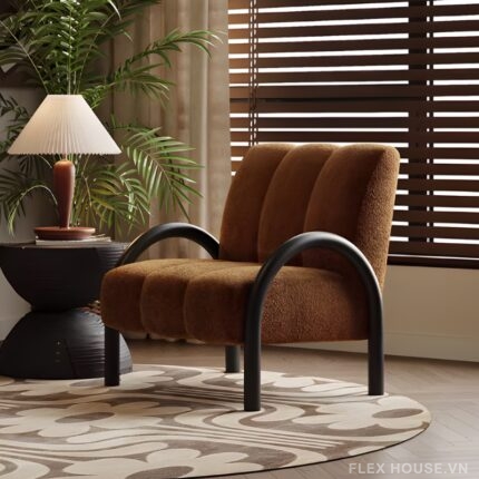 Ghế bành thư giãn tay vịn vòm cung cổ điển SZ1358