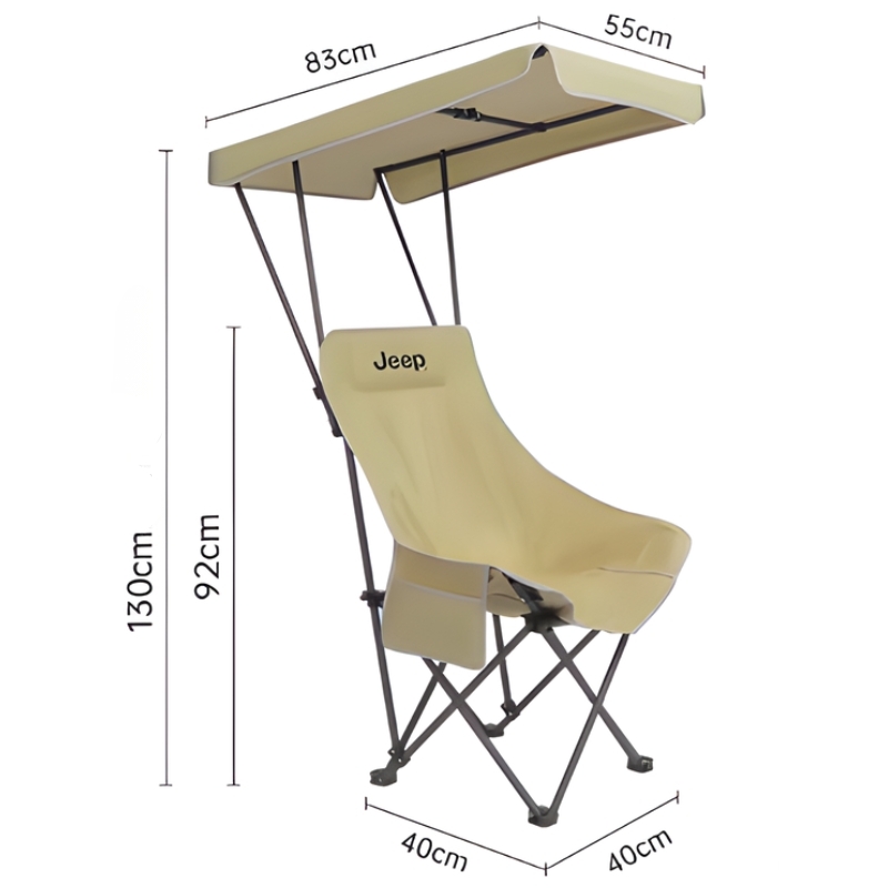 Ghế cắm trại gấp gọn kèm mái che tiện lợi JP3504 11 Ghế cắm trại gấp gọn kèm mái che tiện lợi JP3504 17