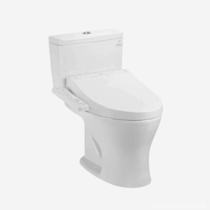 Bồn cầu 2 khối xả xoáy nắp điện tử TOTO CS735DW16