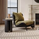 Ghế đơn tựa lưng thư giãn phong cách Nordic XM2150