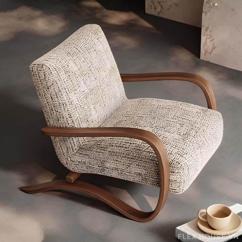 Ghế sofa đơn giả chân gỗ uốn cong sáng tạo MU0055 8 Ghế sofa đơn giả chân gỗ uốn cong sáng tạo MU0055 15