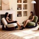 Ghế thư giãn bập bênh phong cách cổ điển MU7479